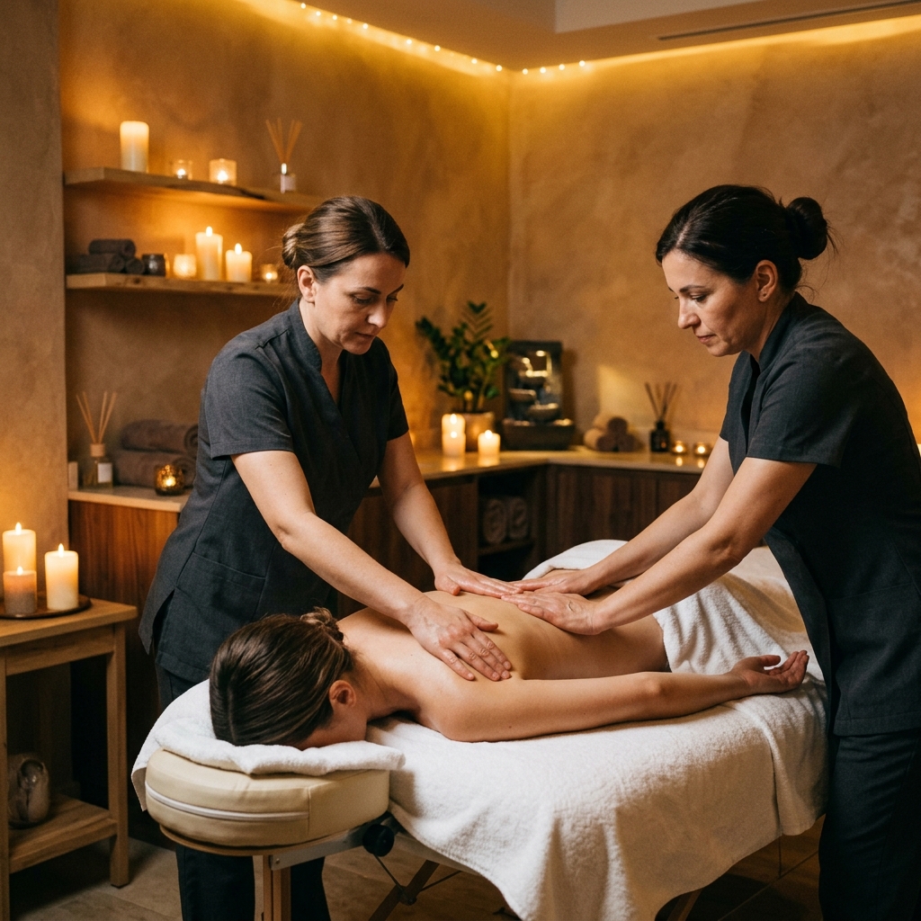 Six Hand Massage